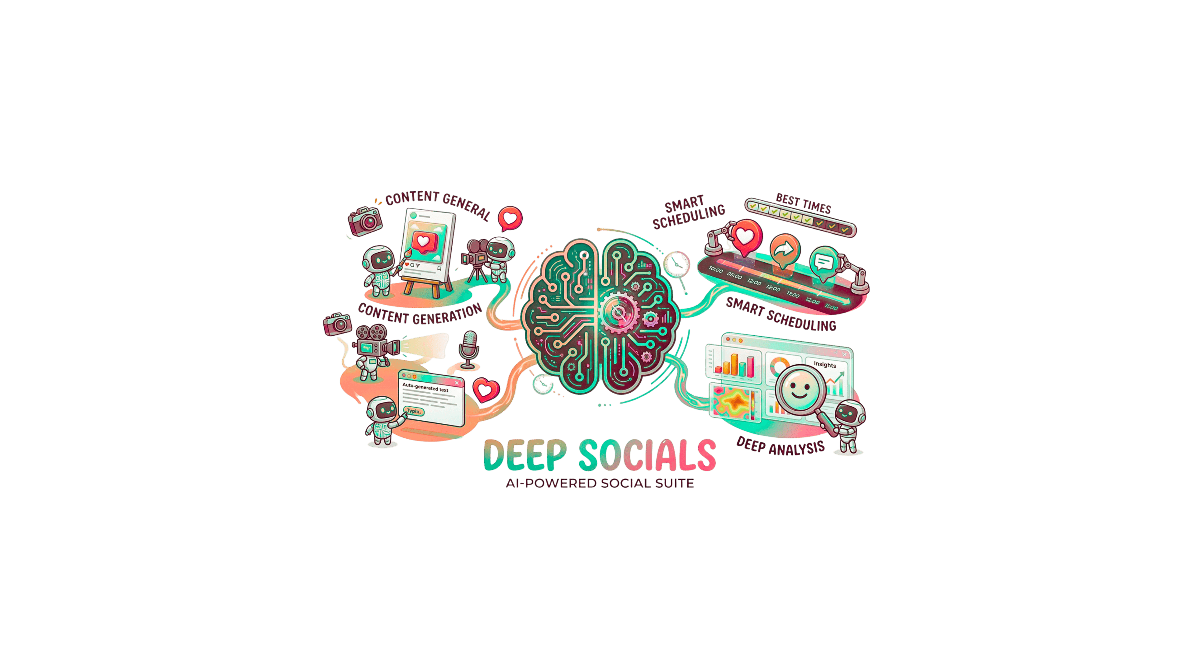 Deep Socials Dashboard